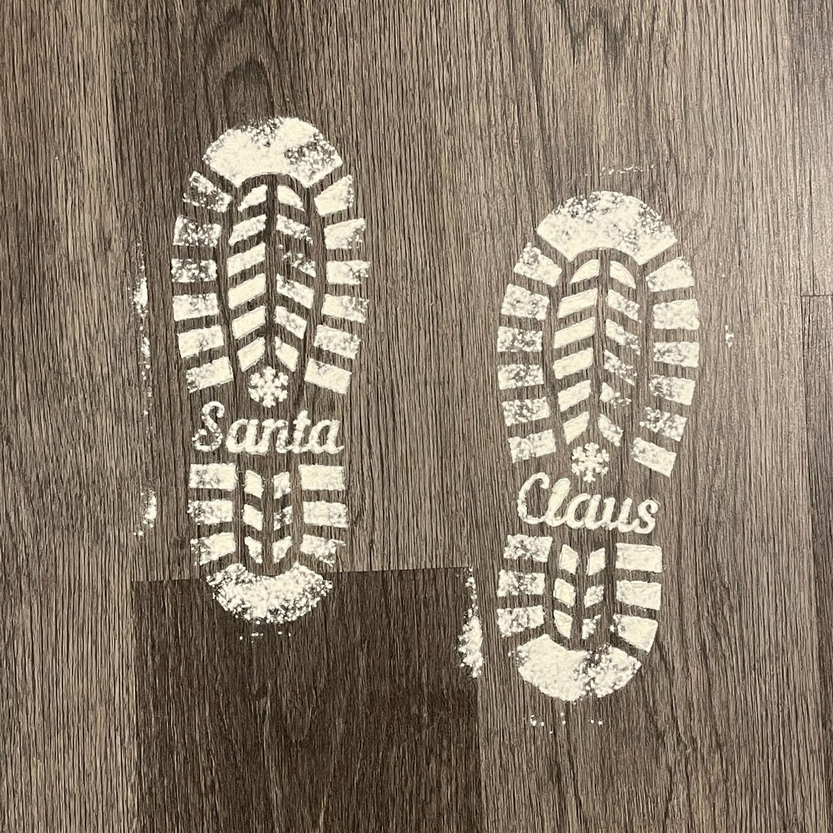 Printable Santa Claus Boots Template