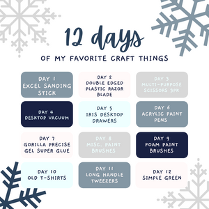 12 Days of My Favorite Craft Items