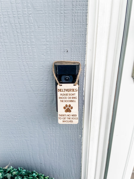 Delivery Driver - Do Not Knock Doorbell Cover _ wholesale