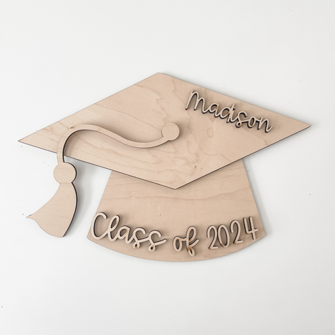 Graduation Cap Door Hanger/Shelf Sitter