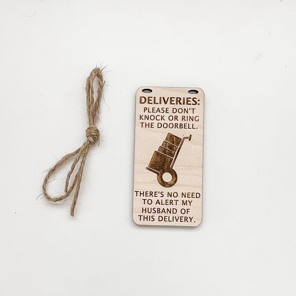 Delivery Driver - Do Not Knock Doorbell Cover _ wholesale