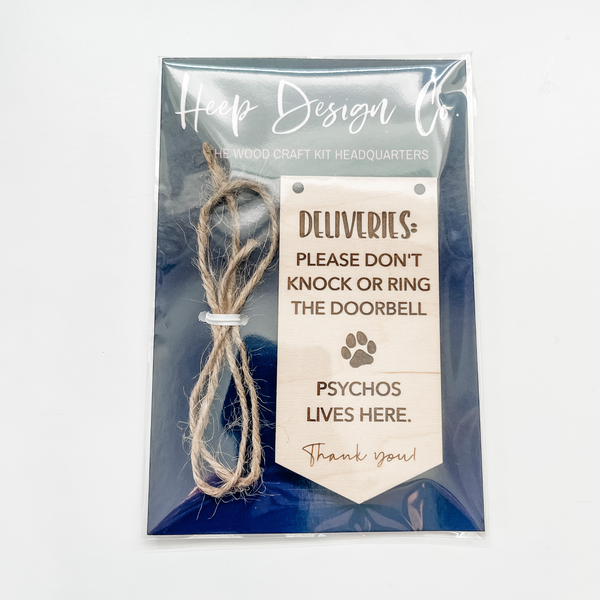 Delivery Driver - Psychos - Do Not Knock Doorbell Cover _ wholesale