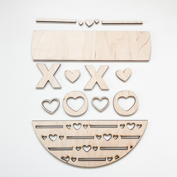 XOXO Valentine's Day Door Hanger - CLEARANCE