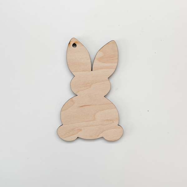 Easter Bunny Gift Tag Blank