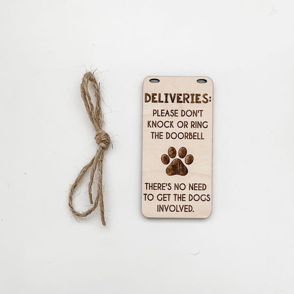 Delivery Driver - Do Not Knock Doorbell Cover
