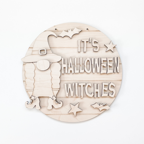 Halloween Witches Door Hanger