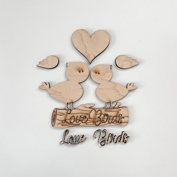 Love Birds Valentine's Tiered Tray Kit
