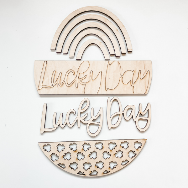 Lucky Day St. Patrick's Door Hanger