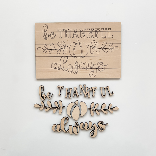 Thankful/Thanksgiving Tiered Tray Kit