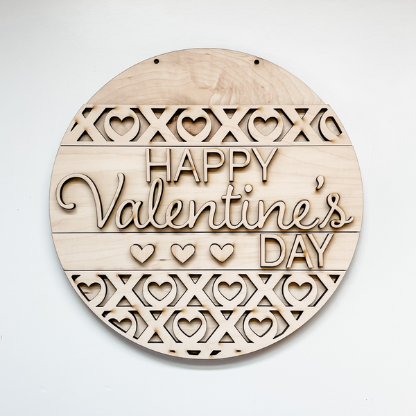Happy Valentine's Day Door Hanger